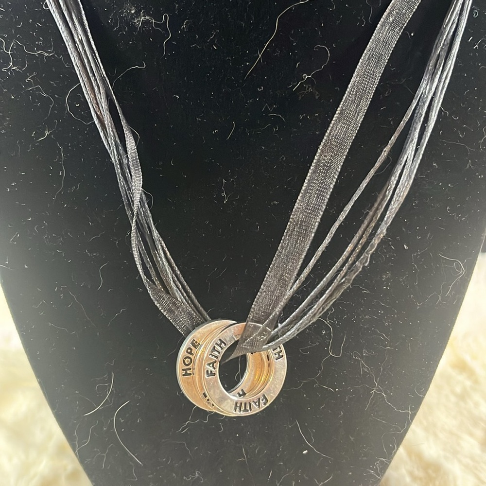 Faith, Love, Hope Necklace